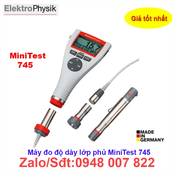 Máy đo độ dày lớp phủ đa năng MiniTest 745 ElektroPhysik